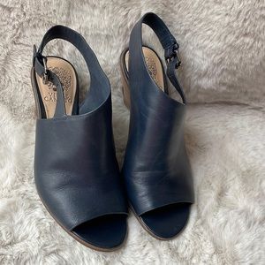 Vince Camuto Devona Asymmetric Leather Size 7.5W